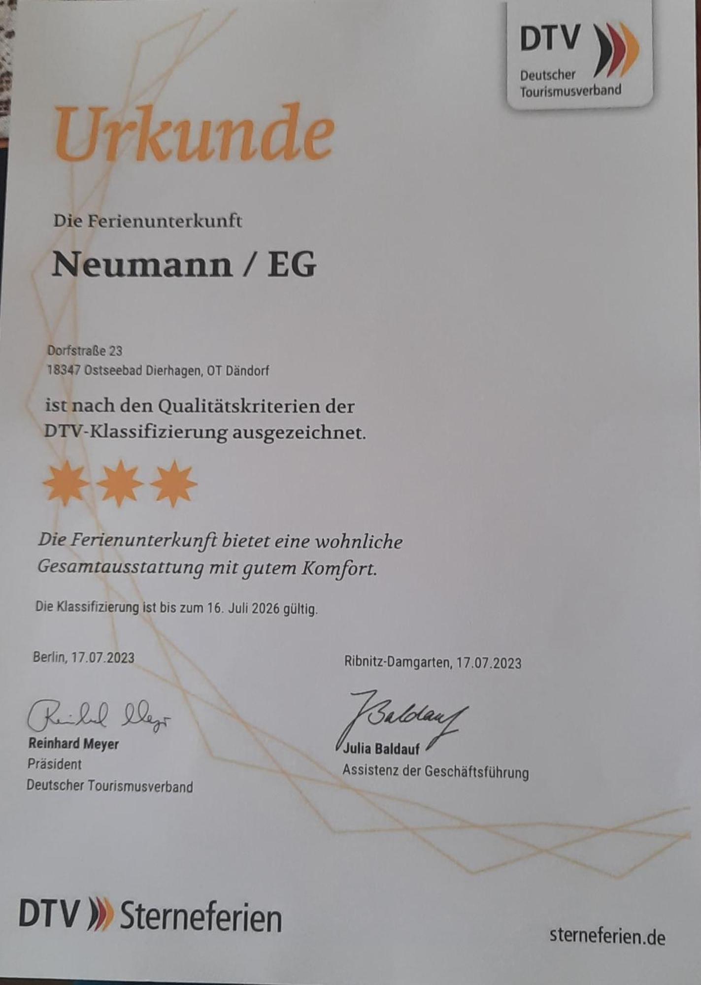 3***Ferienwohnungen Neumann Dändorf Exterior foto